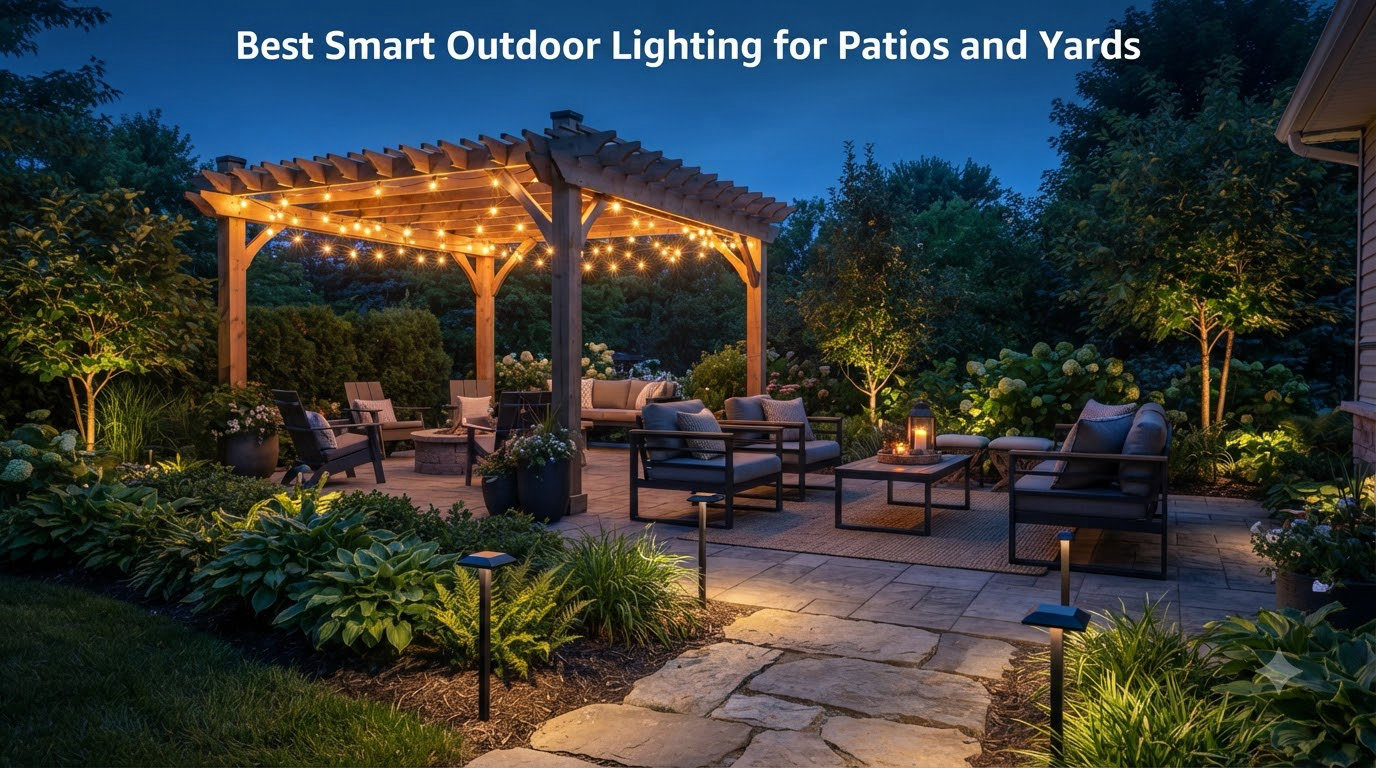 Best Smart Outdoor Lighting for Patios and Yards
