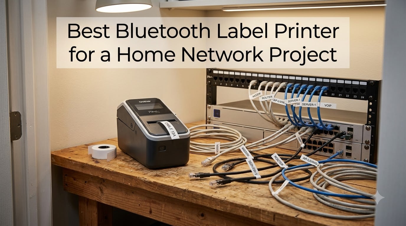 Best Bluetooth Label Printer for a Home Network Project