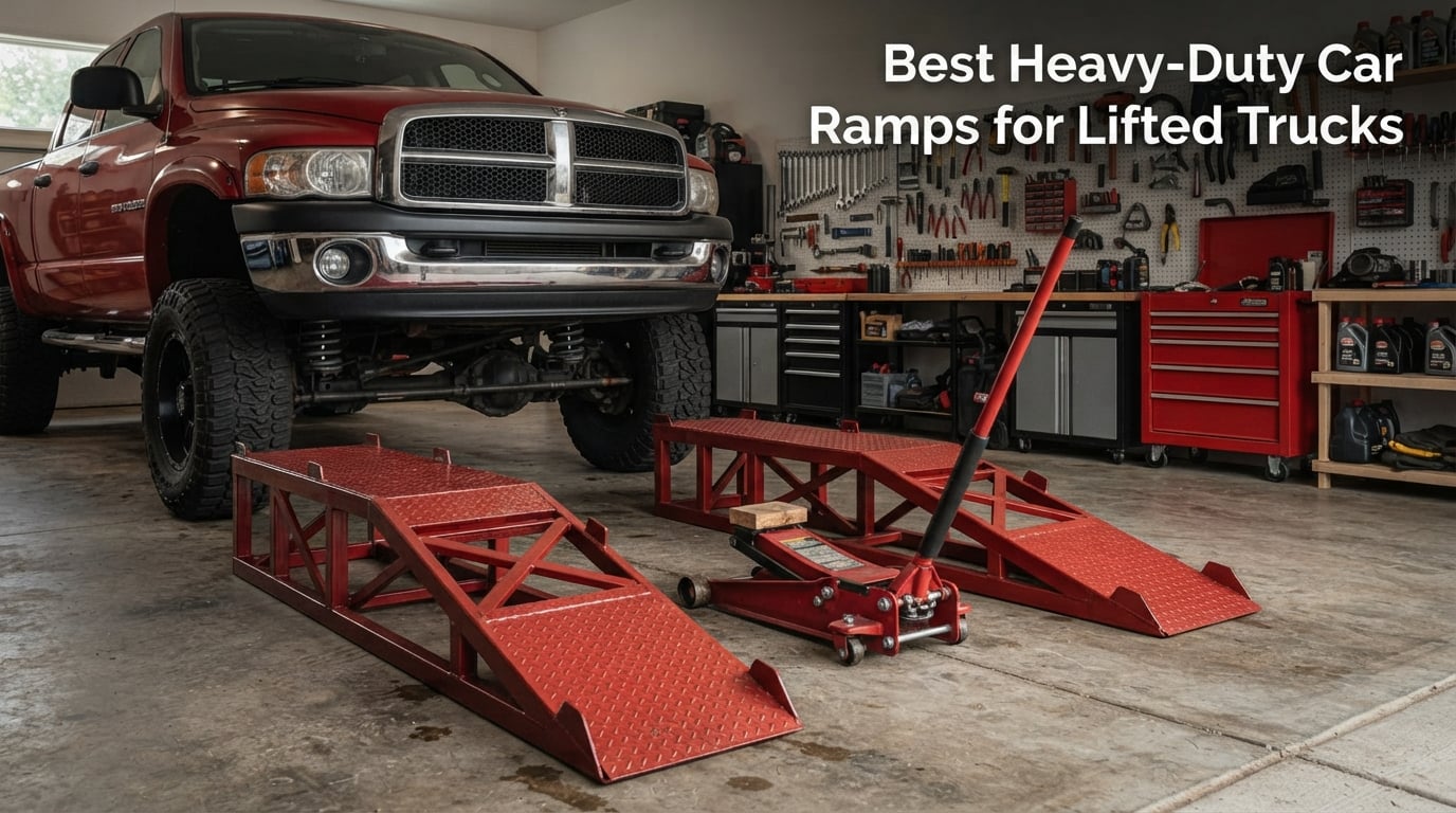 Best Heavy-Duty Car Ramps for Lifted Trucks