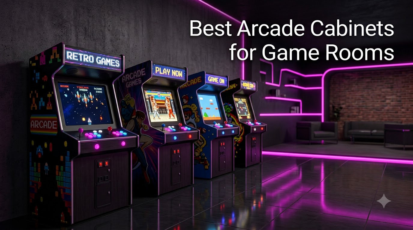 Best Arcade Cabinets for Game Rooms