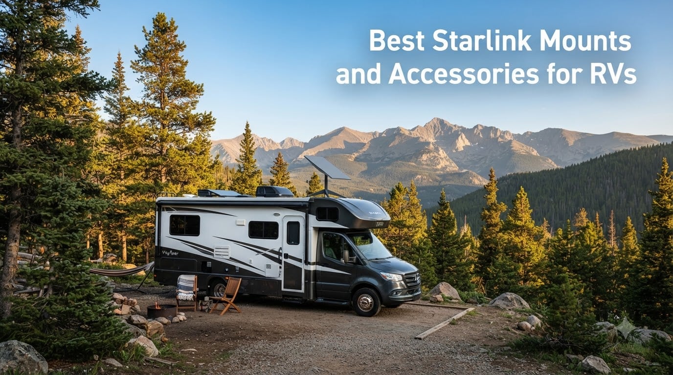 Best Starlink Mounts and Accessories for RVs
