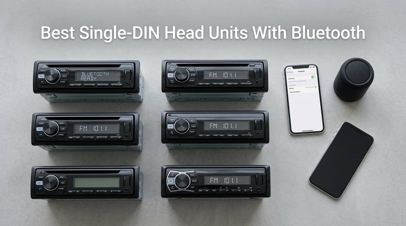 Best Single-DIN Head Units With Bluetooth
