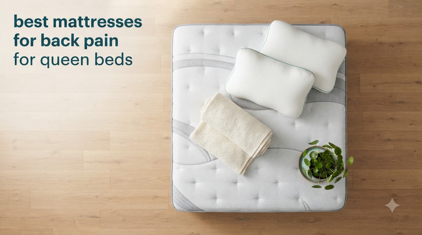 best mattresses for back pain for queen beds