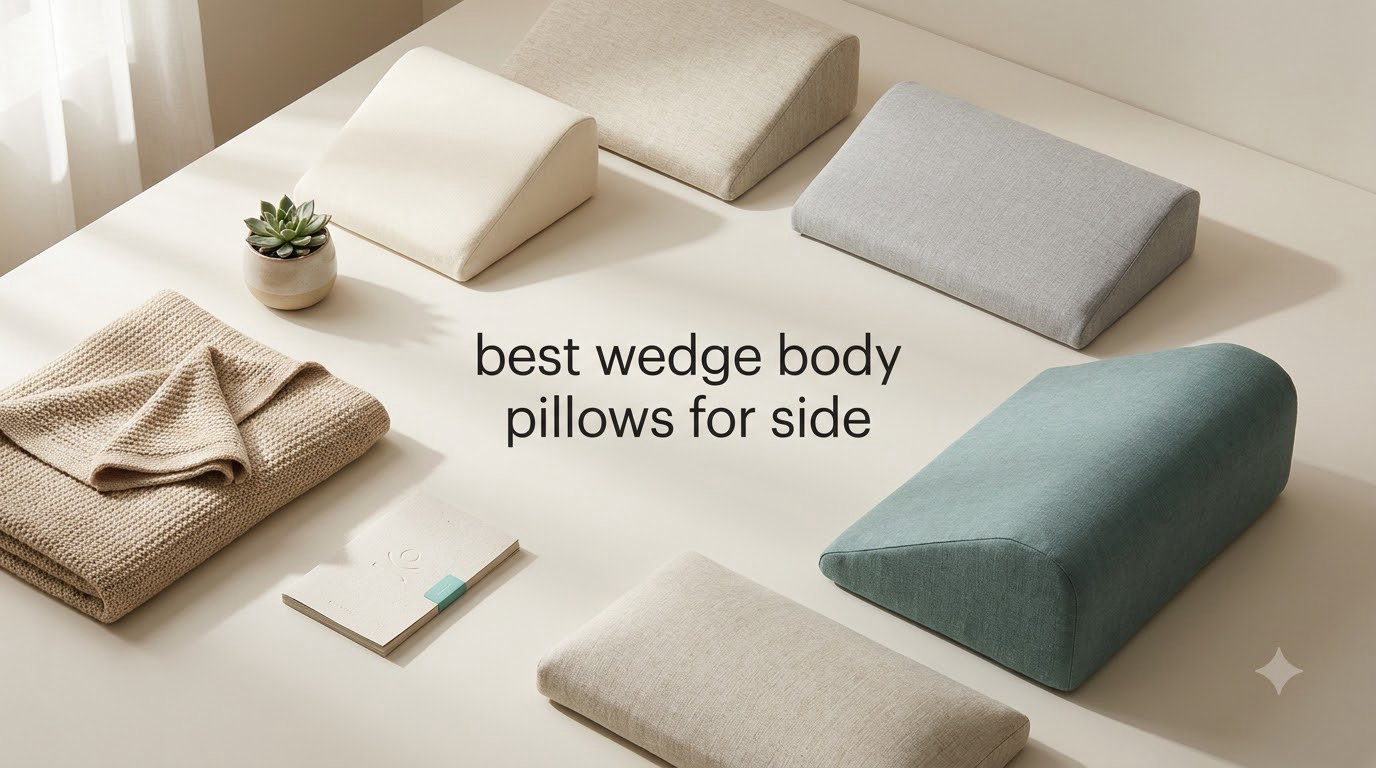 best wedge body pillows for side
