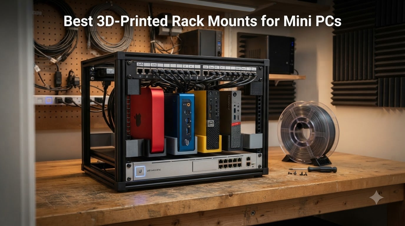 Best 3D-Printed Rack Mounts for Mini PCs