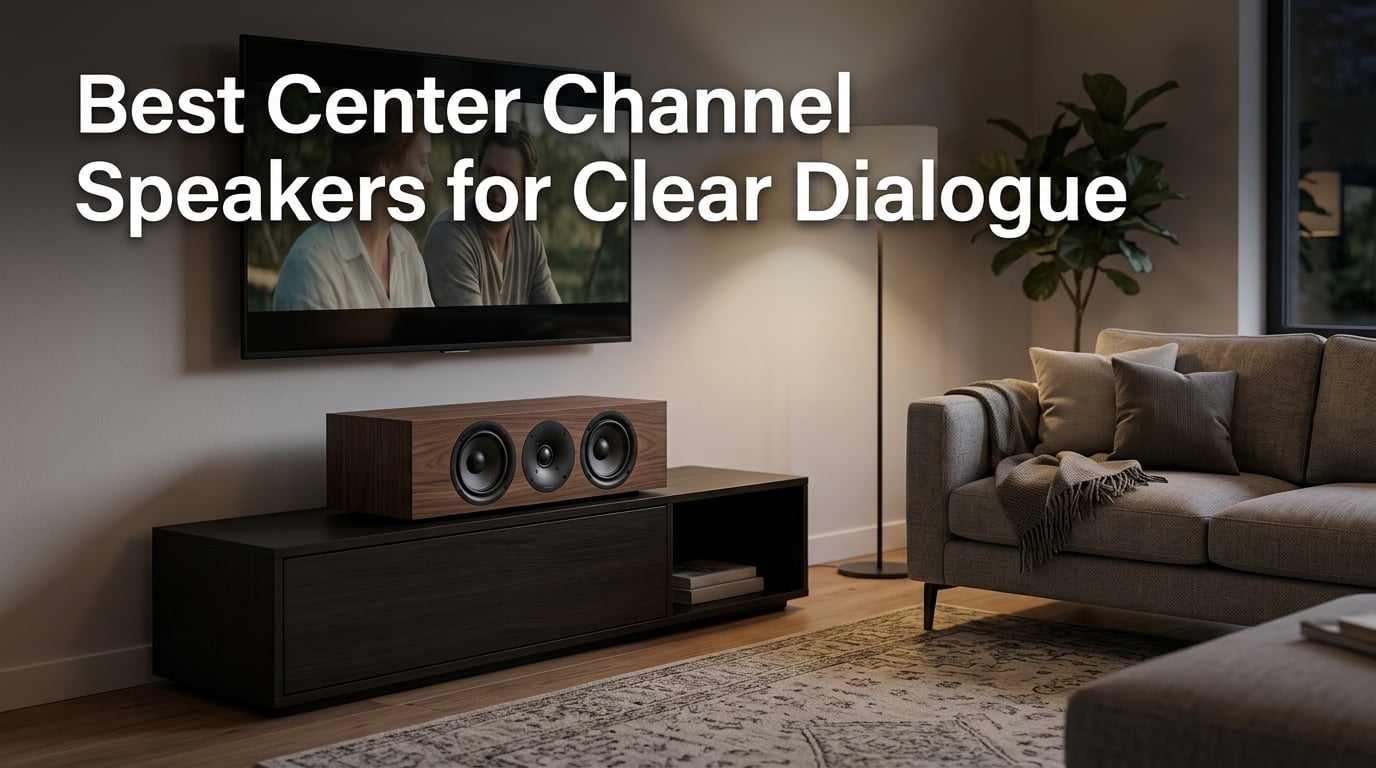 Best Center Channel Speakers for Clear Dialogue