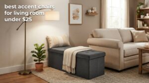 best accent chairs for living room under $25