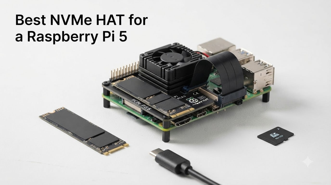 Best NVMe HAT for a Raspberry Pi 5