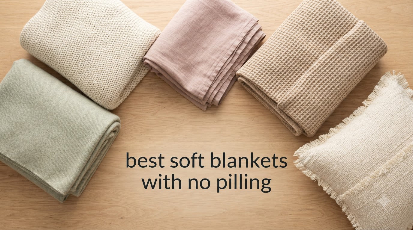 best soft blankets with no pilling