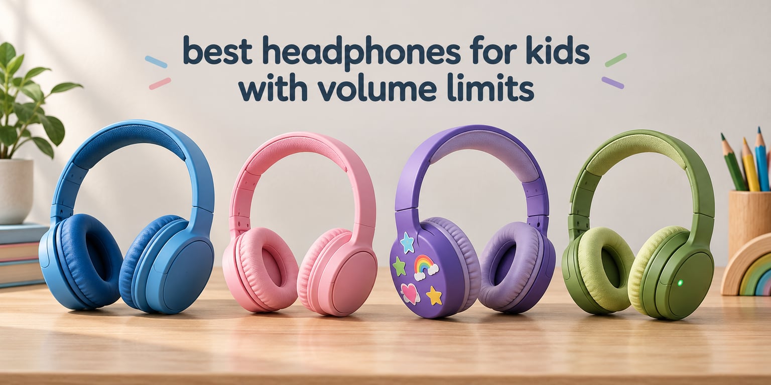 best headphones for kids with volume limits