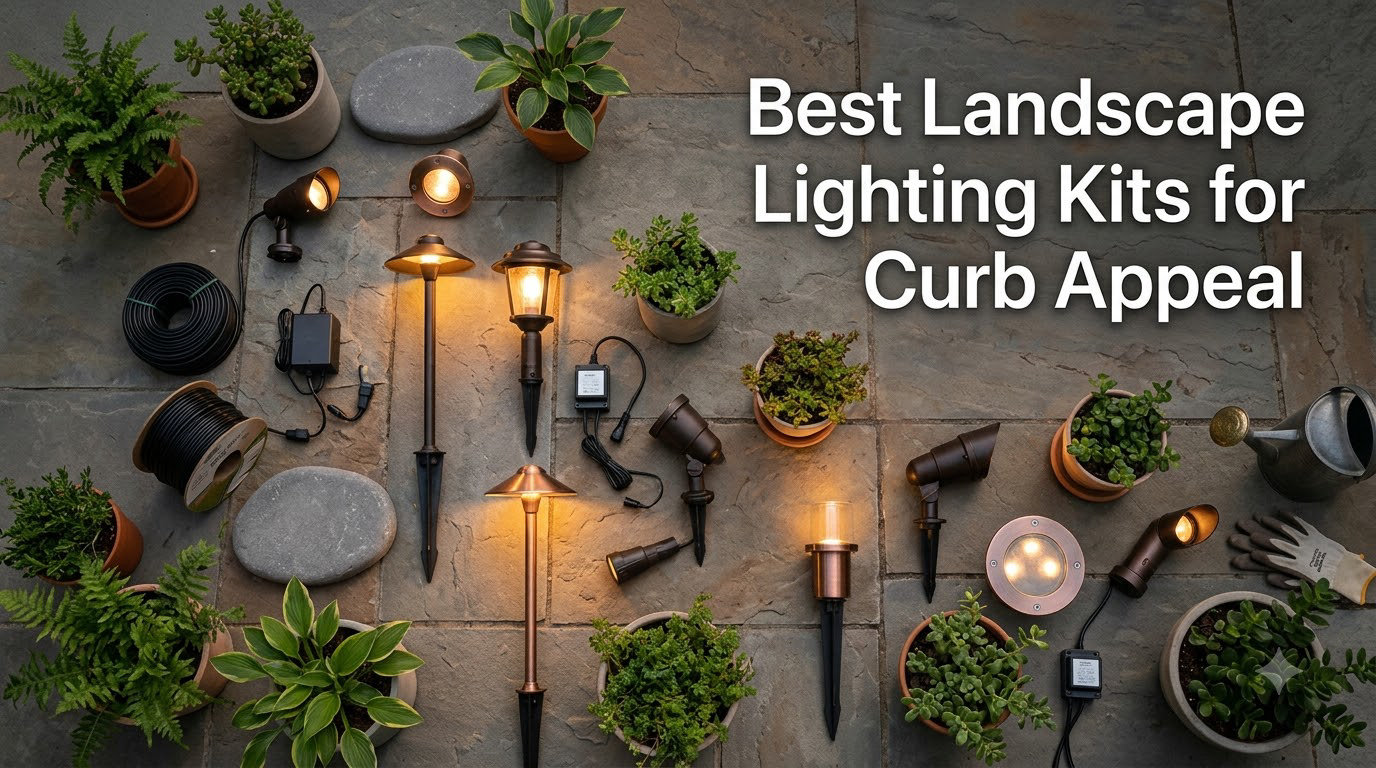 Best Landscape Lighting Kits for Curb Appeal
