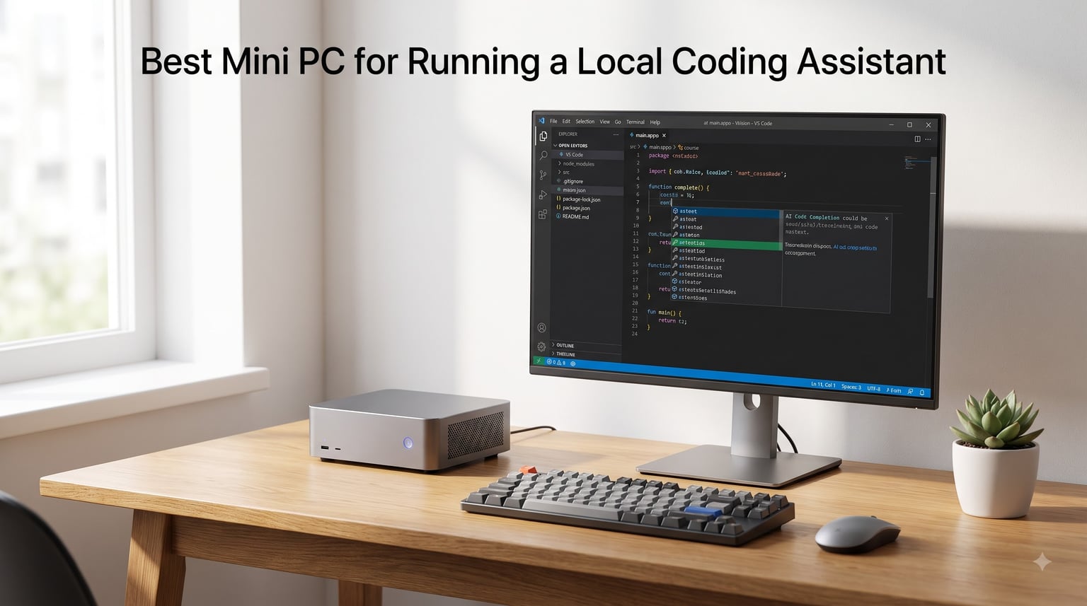 Best Mini PC for Running a Local Coding Assistant