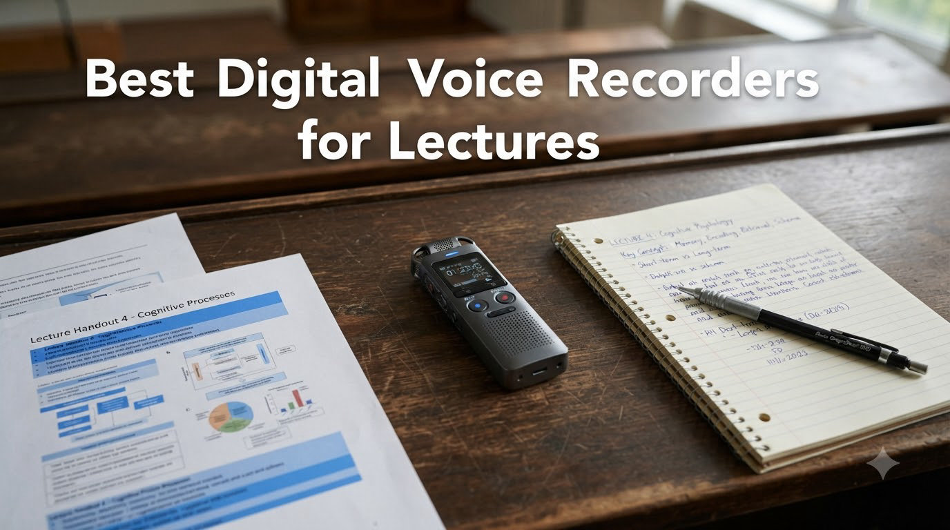 Best Digital Voice Recorders for Lectures