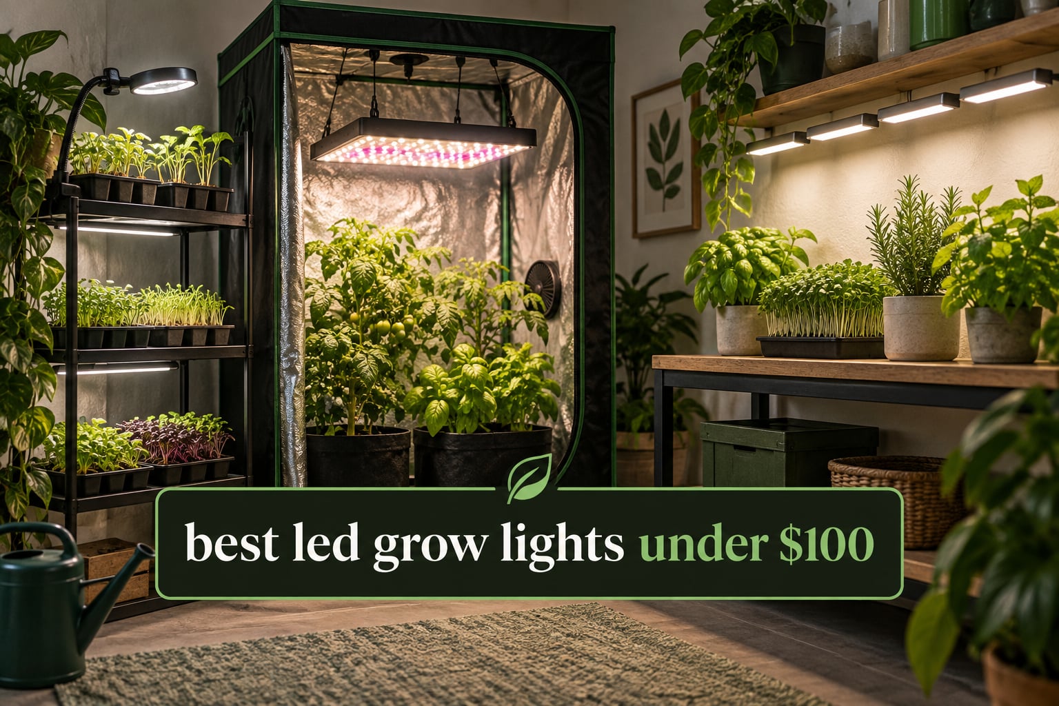 best led grow lights under $100