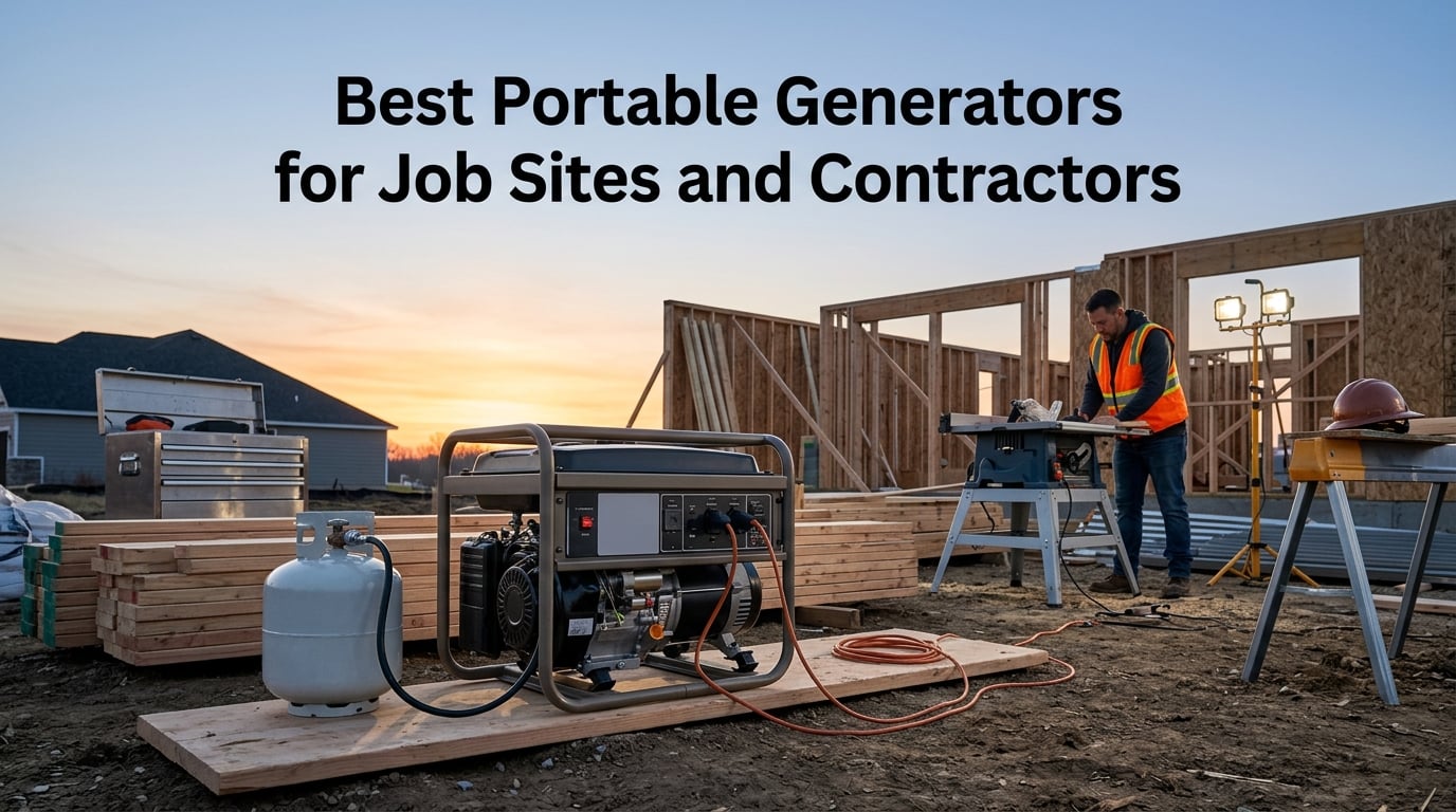 Best Portable Generators for Job Sites and Contractors
