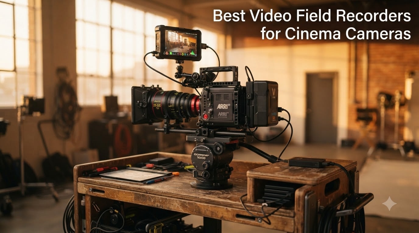 Best Video Field Recorders for Cinema Cameras