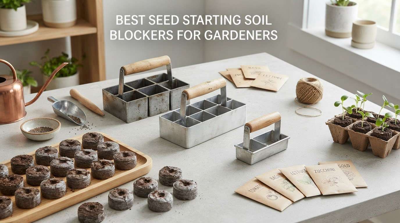 best seed starting soil blockers for gardeners