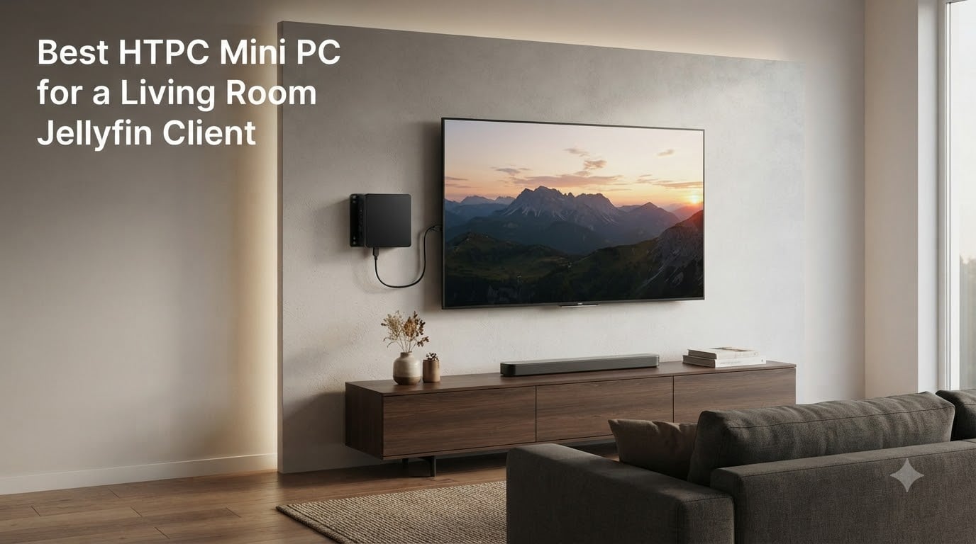 Best HTPC Mini PC for a Living Room Jellyfin Client