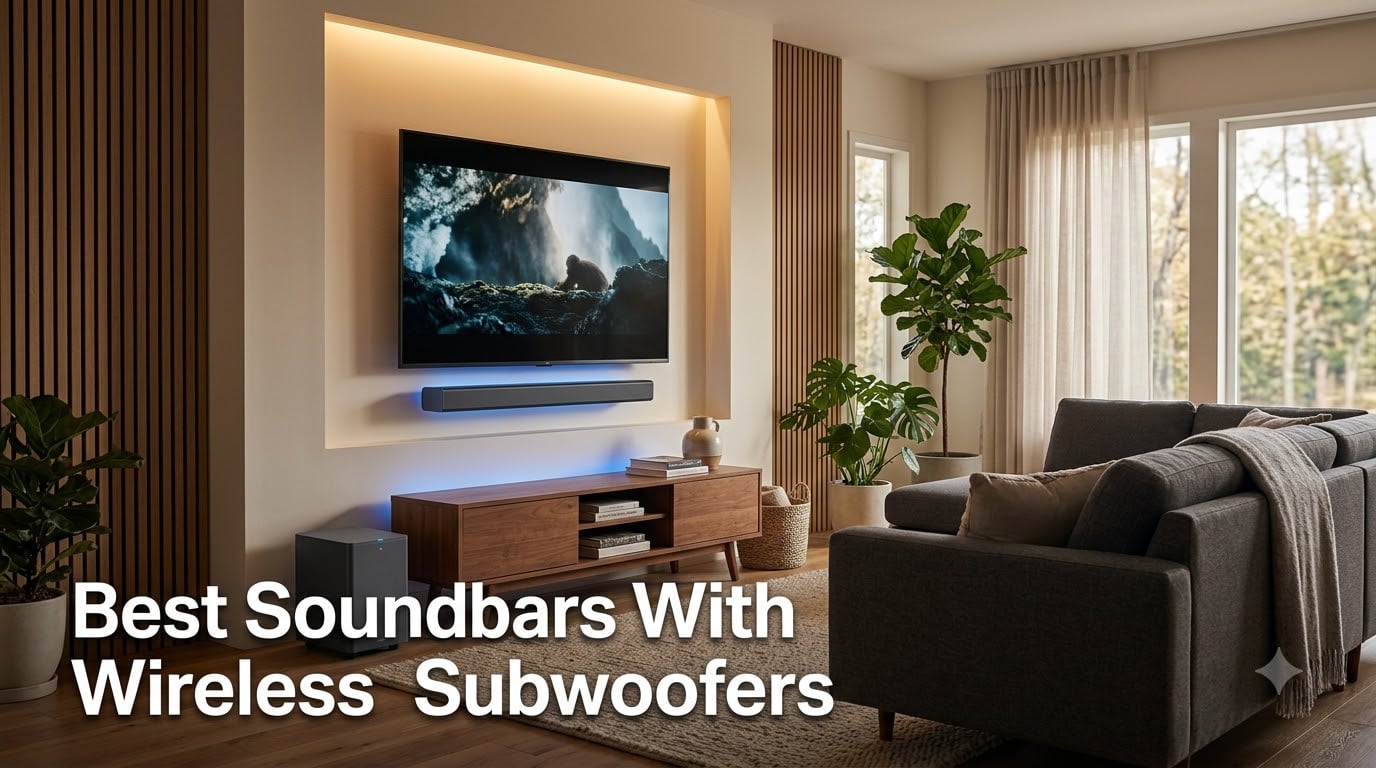Best Soundbars With Wireless Subwoofers