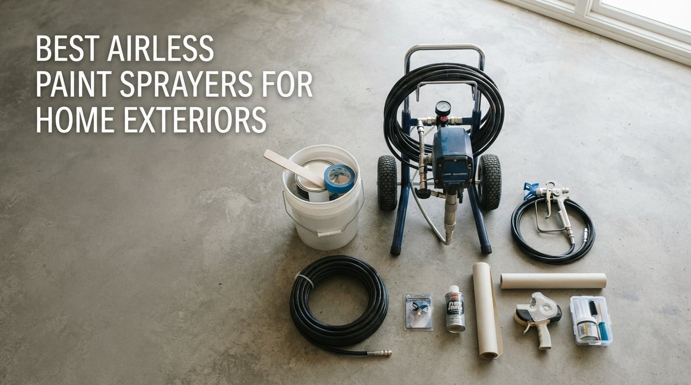 Best Airless Paint Sprayers for Home Exteriors