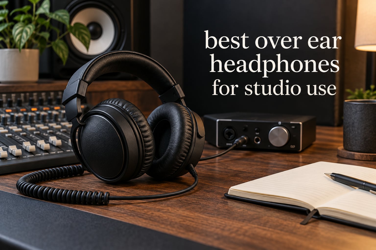 best over ear headphones for studio use