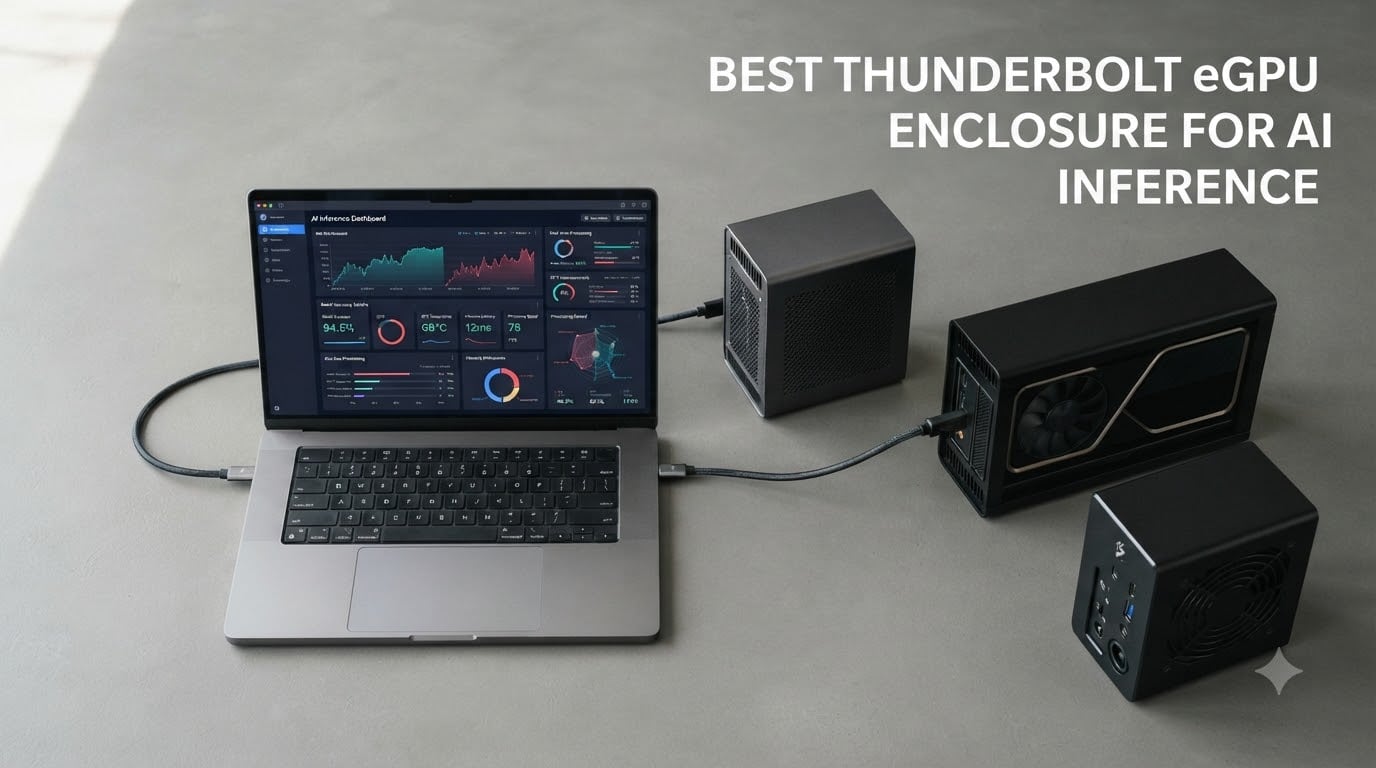 Best Thunderbolt eGPU Enclosure for AI Inference