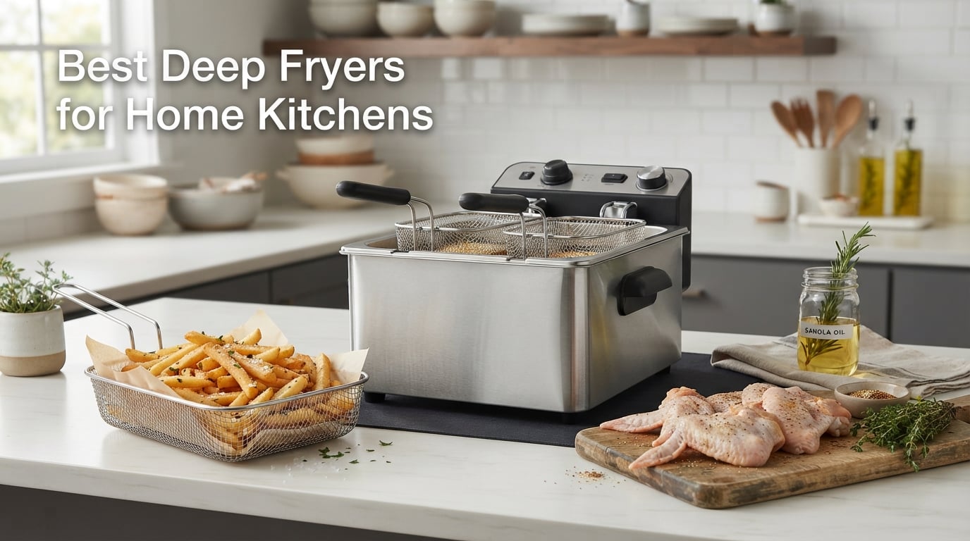 Best Deep Fryers for Home Kitchens