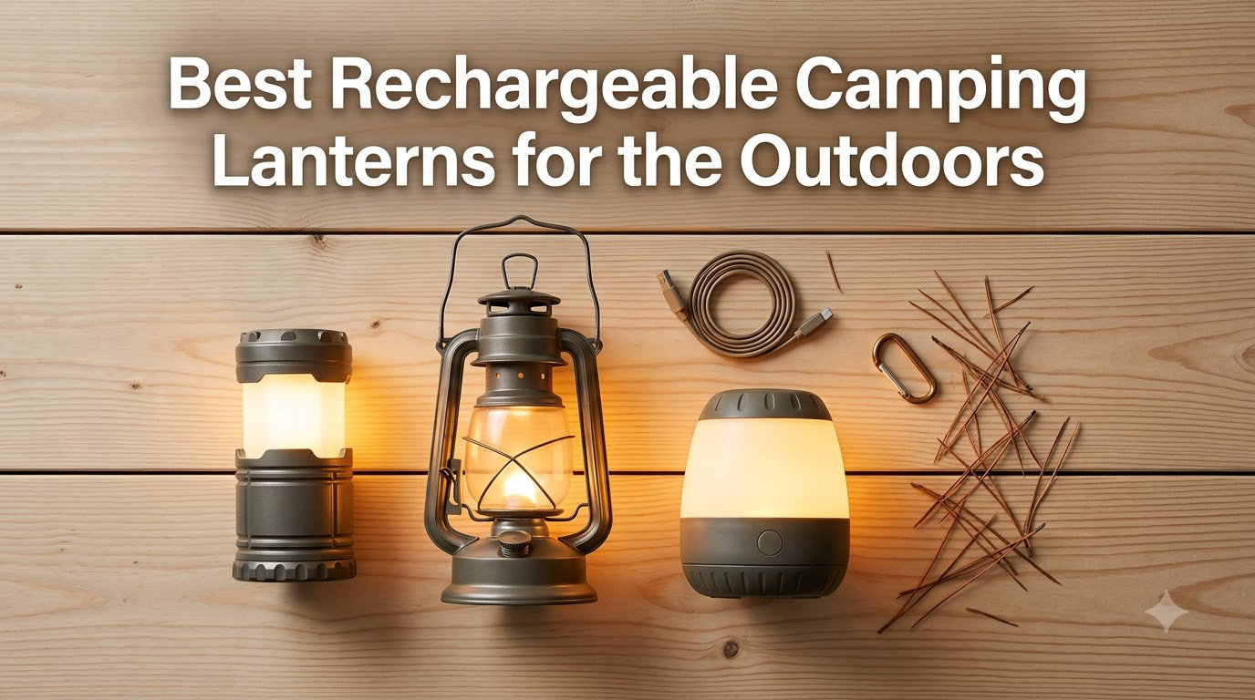 Best Rechargeable Camping Lanterns for the Outdoors