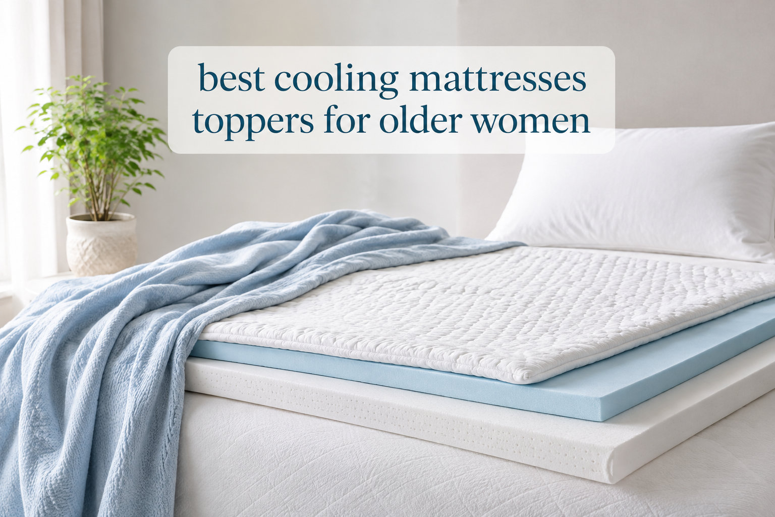 best cooling mattresses toppers for older women