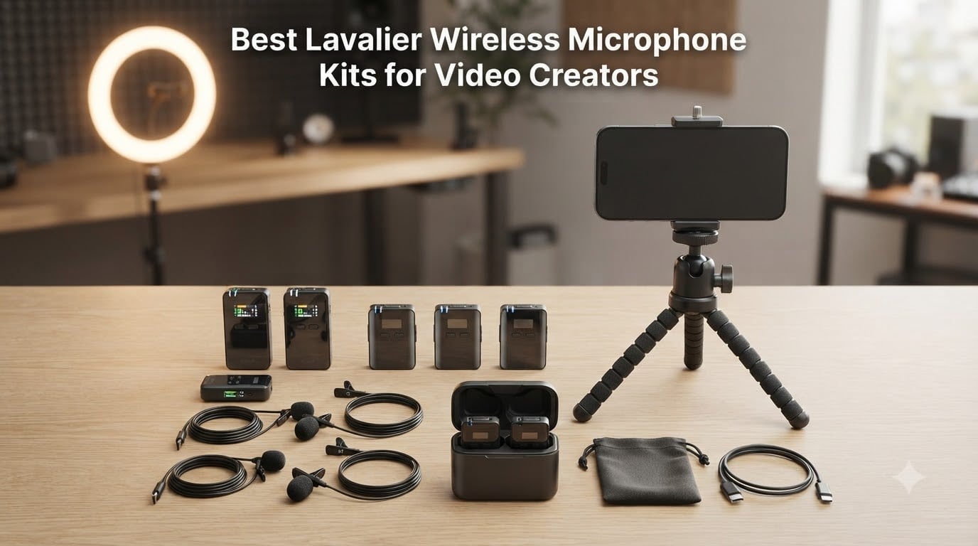 Best Lavalier Wireless Microphone Kits for Video Creators
