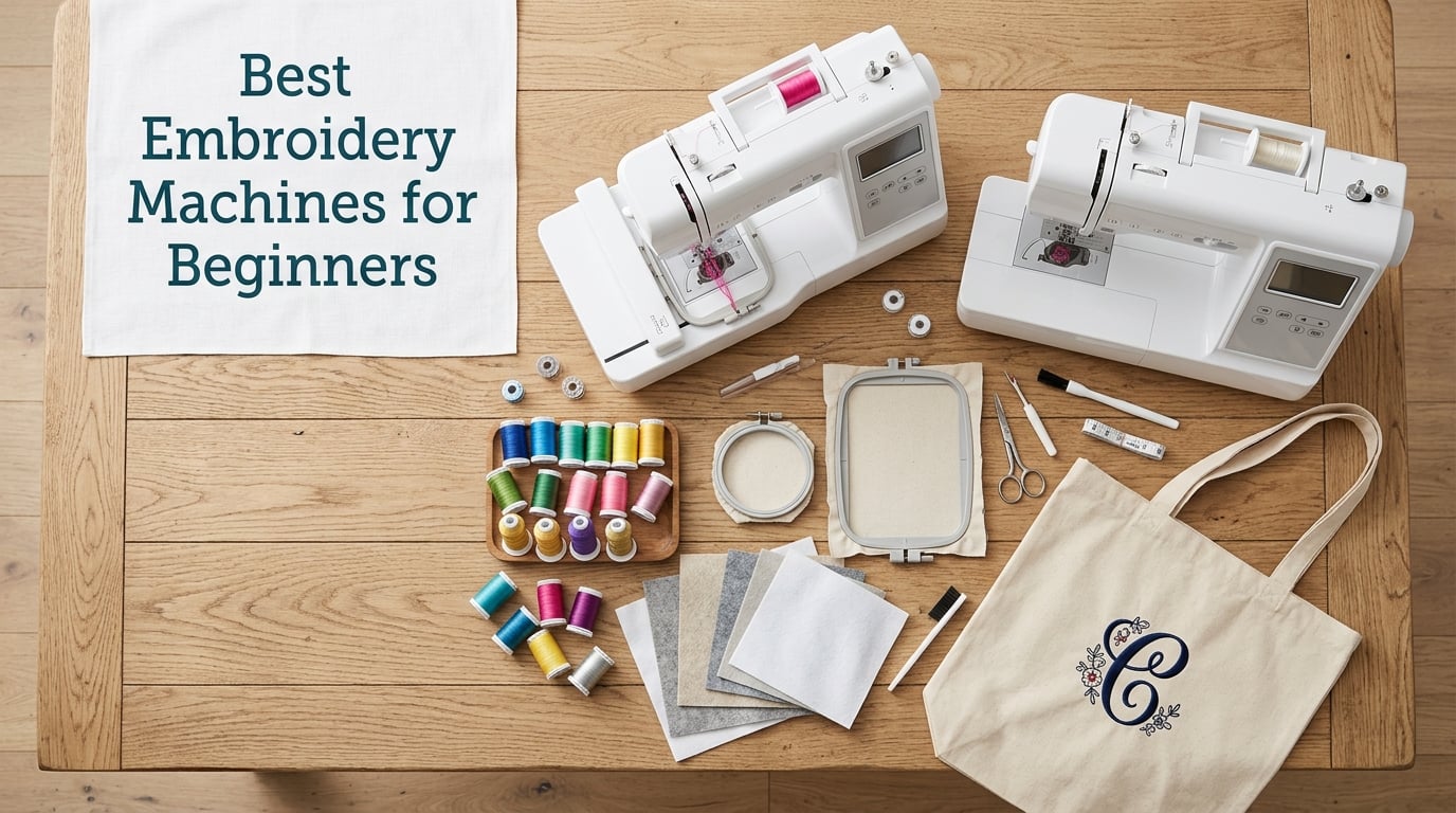 Best Embroidery Machines for Beginners