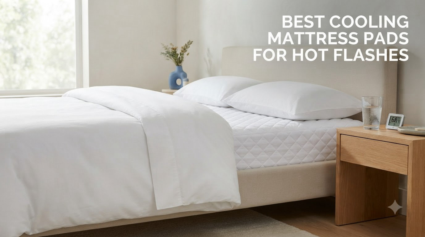best cooling mattress pads for hot flashes
