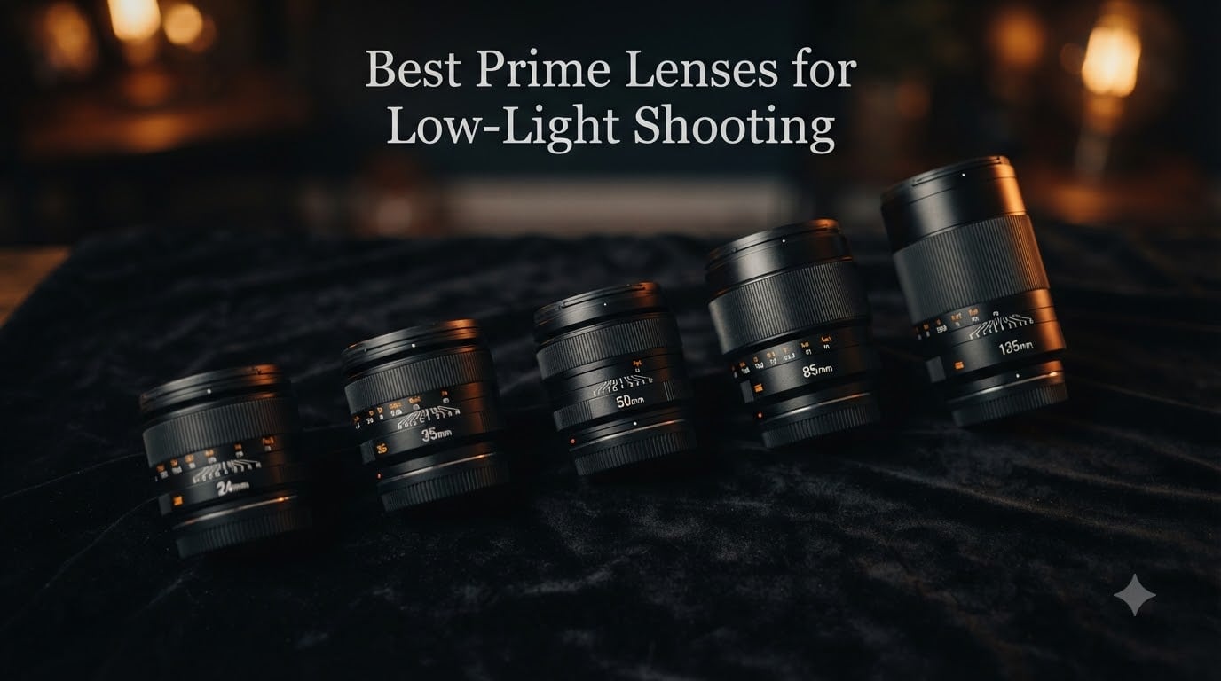 Best Prime Lenses for Low-Light Shooting