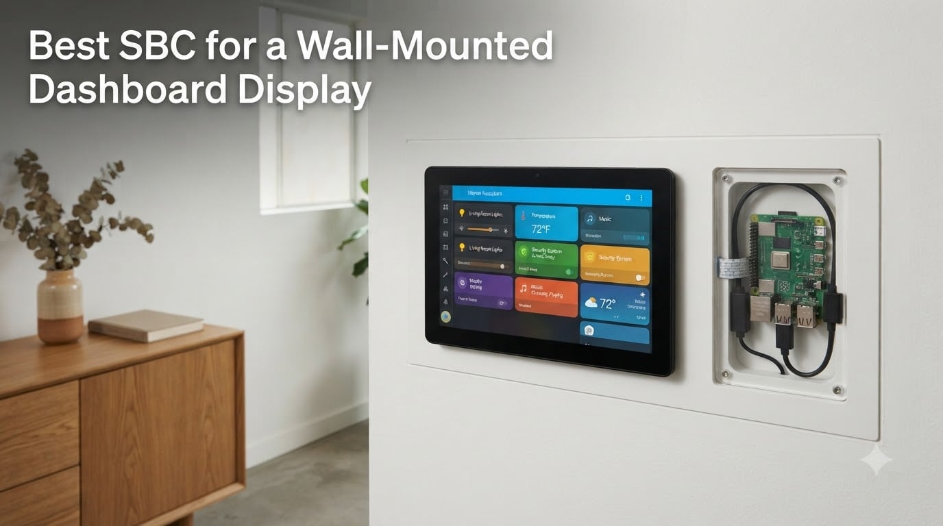Best SBC for a Wall-Mounted Dashboard Display