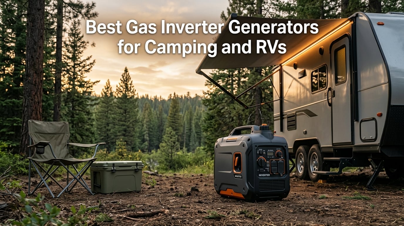 Best Gas Inverter Generators for Camping and RVs