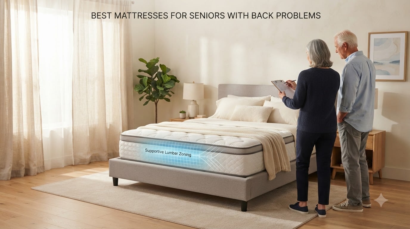 best mattresses for seniors with back problems
