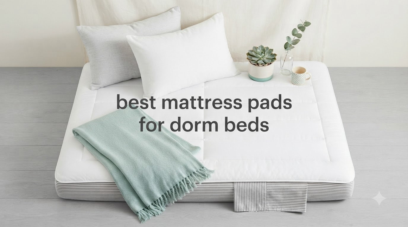 best mattress pads for dorm beds