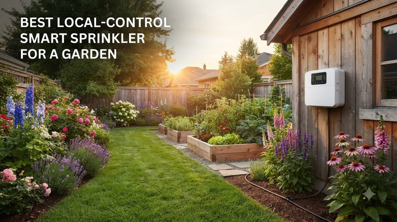 Best Local-Control Smart Sprinkler for a Garden