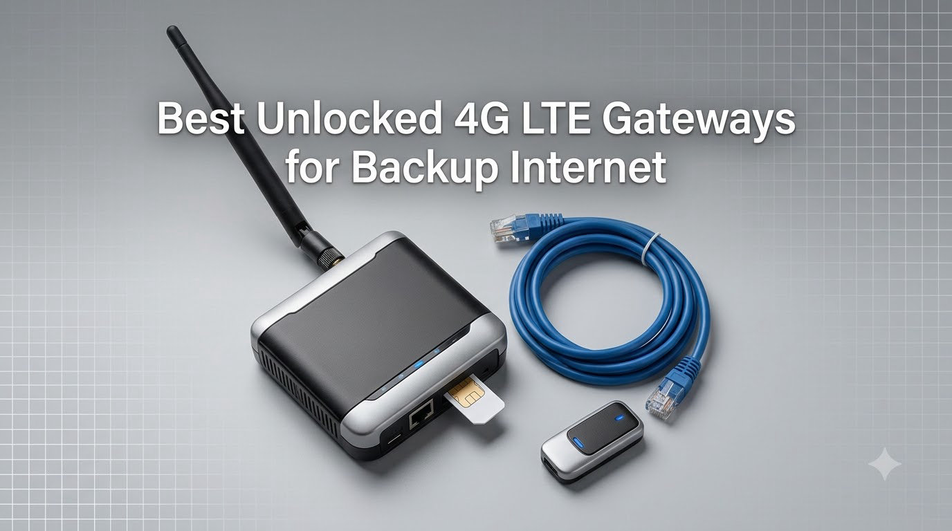 Best Unlocked 4G LTE Gateways for Backup Internet