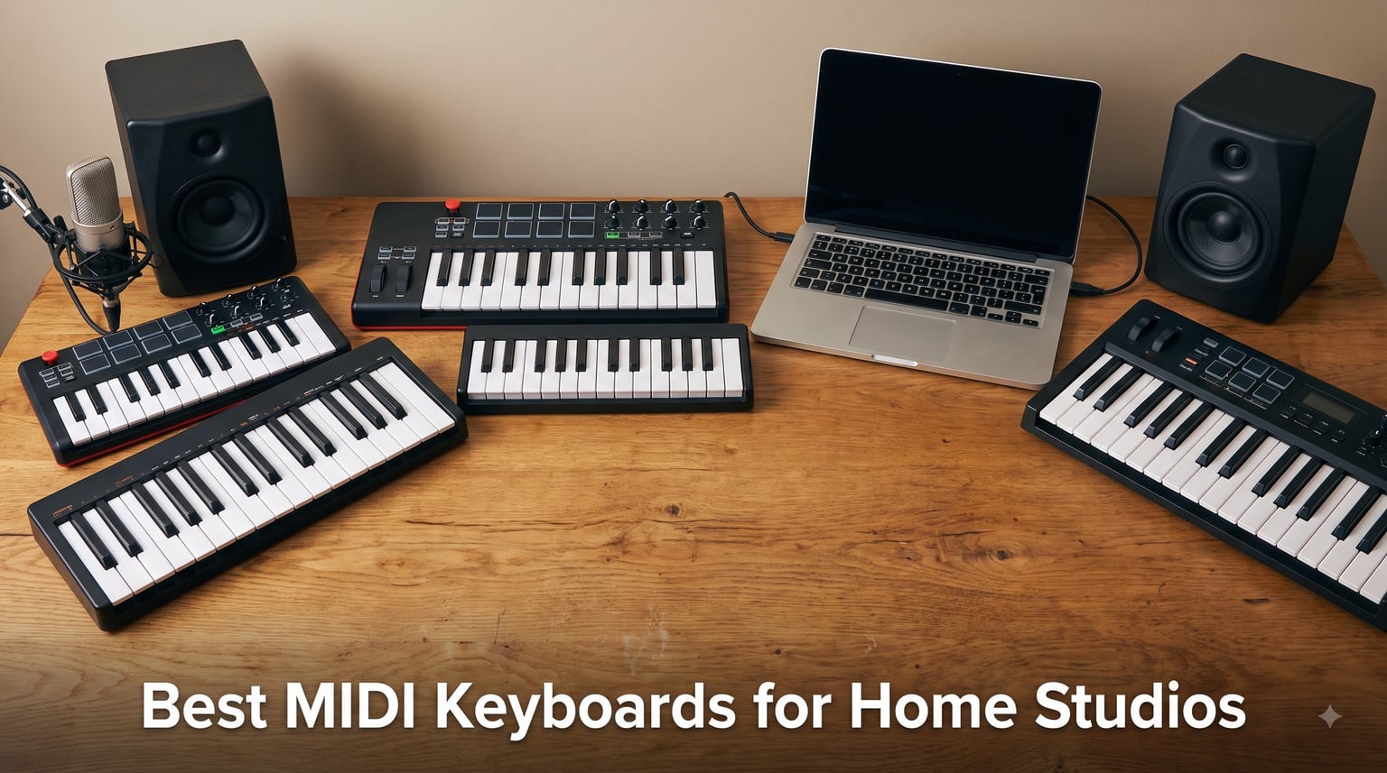Best MIDI Keyboards for Home Studios