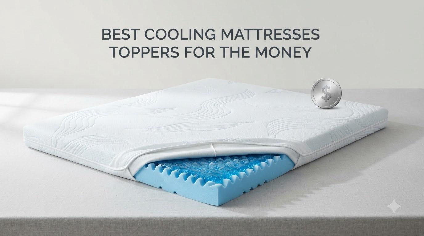 best cooling mattresses toppers for the money