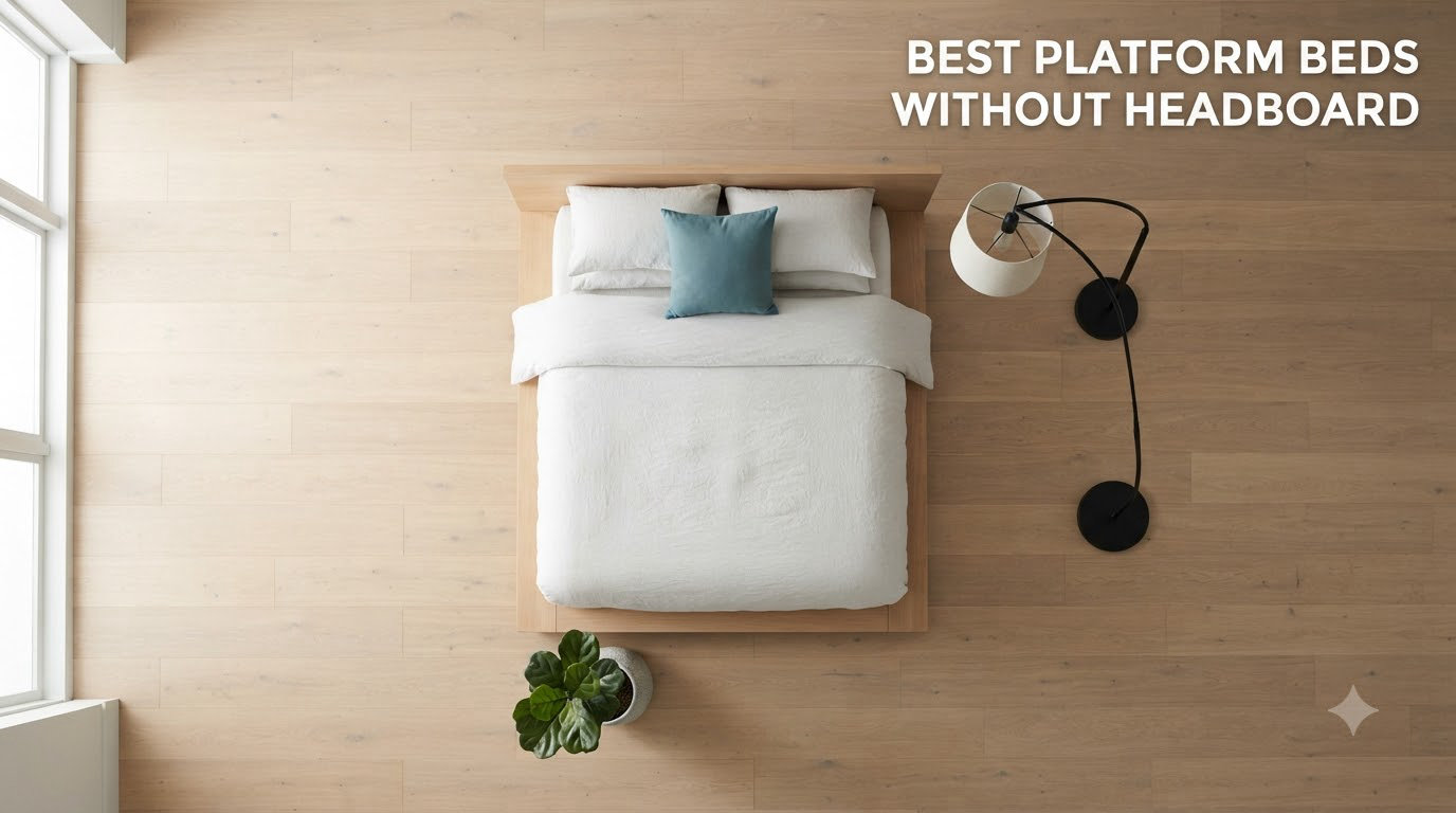 best platform beds without headboard