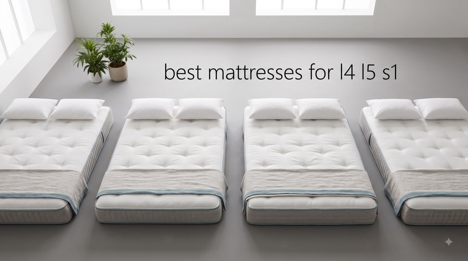 best mattresses for l4 l5 s1