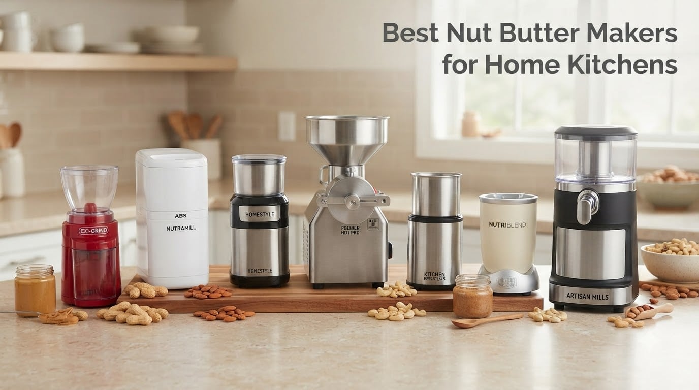 Best Nut Butter Makers for Home Kitchens