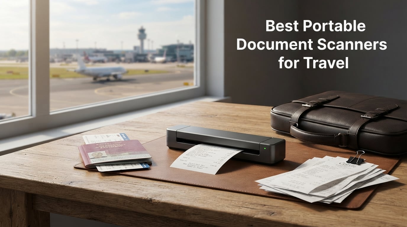 Best Portable Document Scanners for Travel