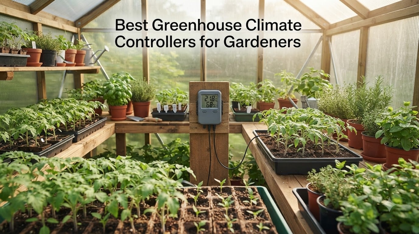 Best Greenhouse Climate Controllers for Gardeners