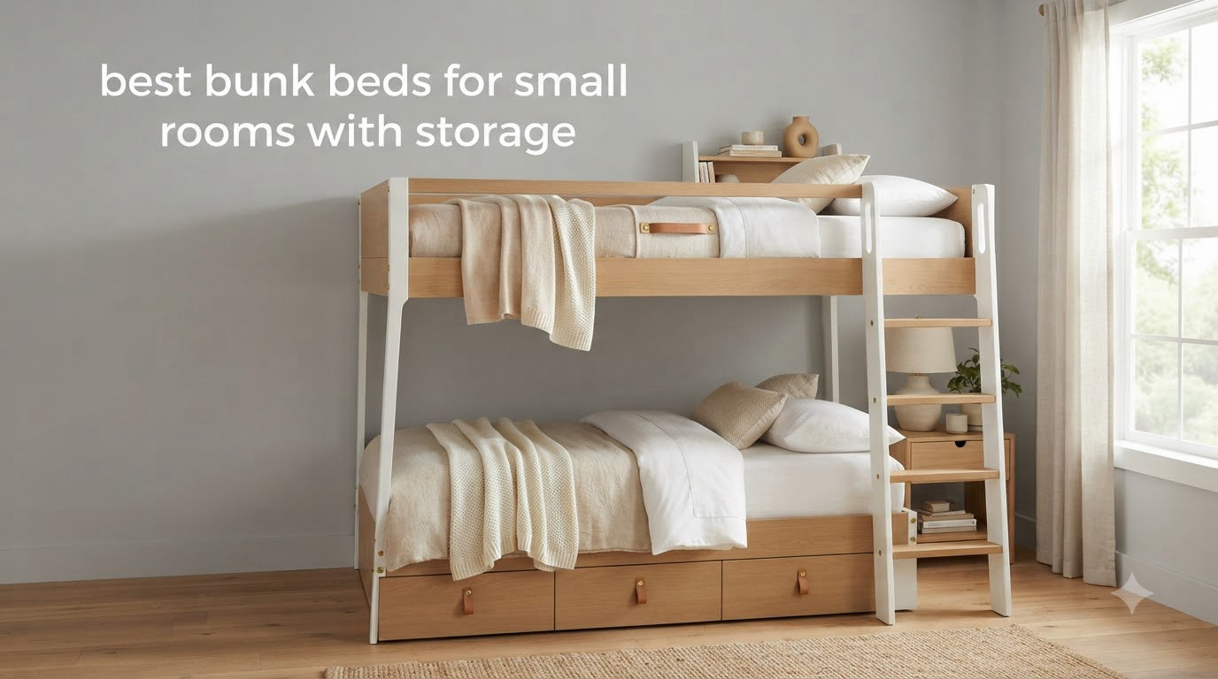 best bunk beds for small rooms with storage