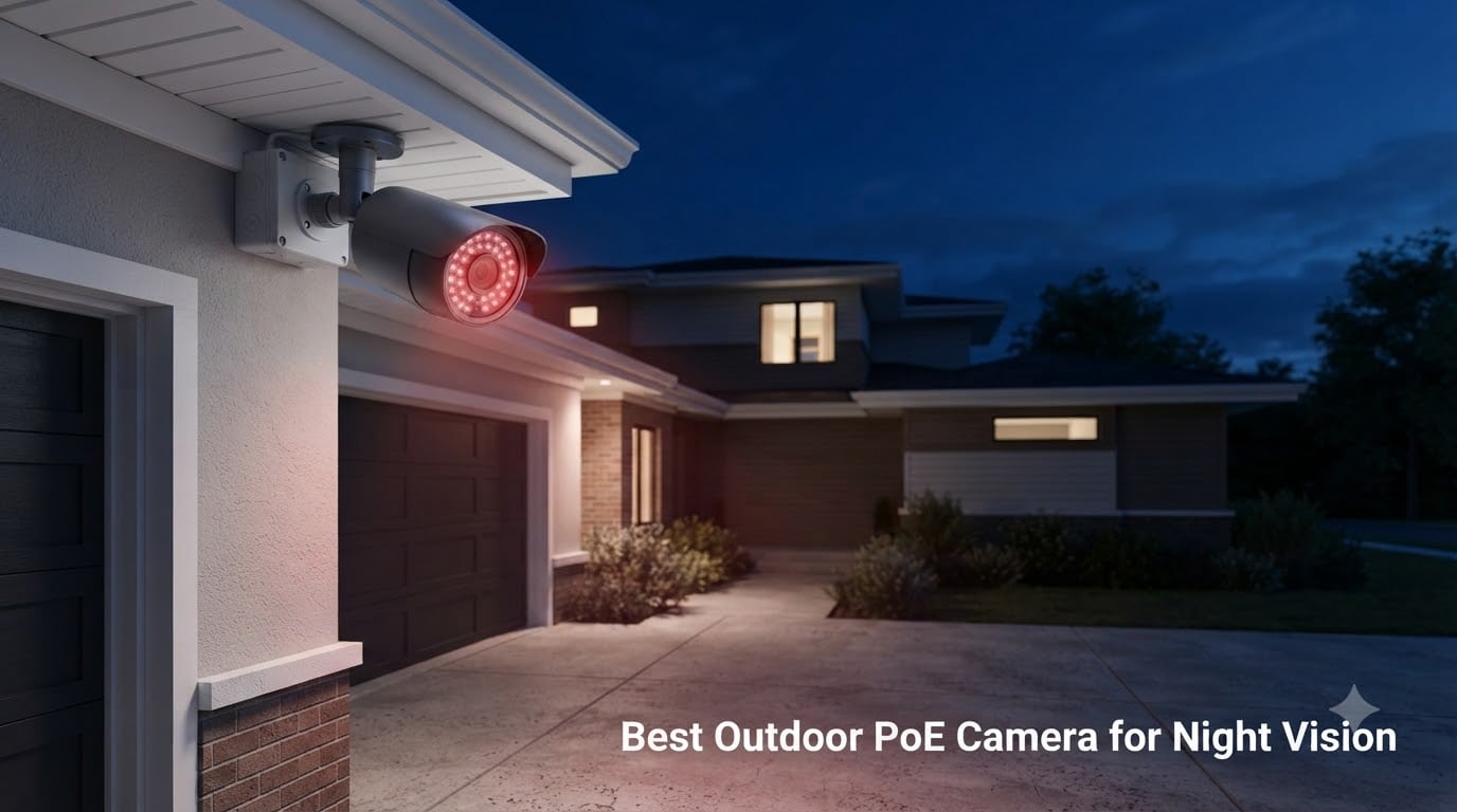 Best Outdoor PoE Camera for Night Vision