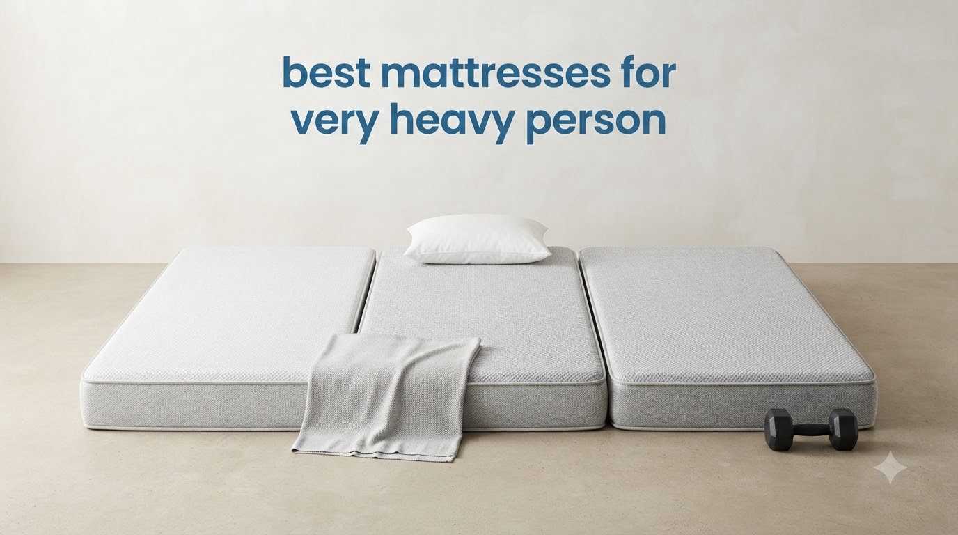 best mattresses for very heavy person
