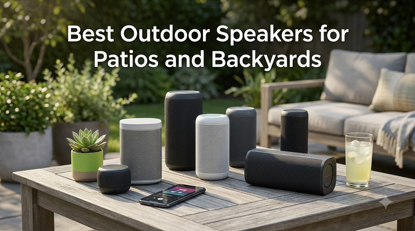 Best Outdoor Speakers for Patios and Backyards